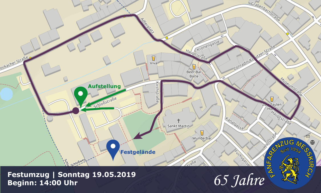 FZ Mekirch 65Jahre Sonntag Festumzug