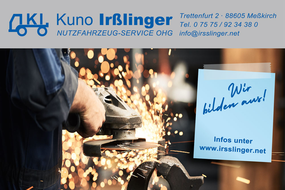 Kuno Irsslinger Anzeige Flex